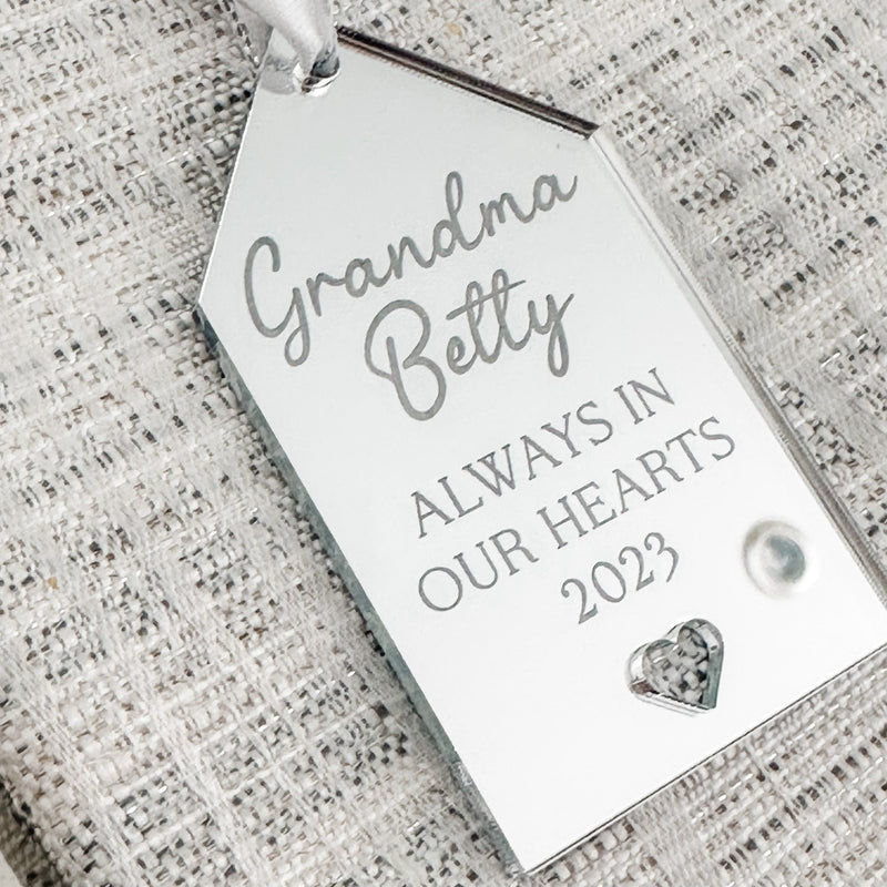 Always In Our Hearts Personalised Keepsake