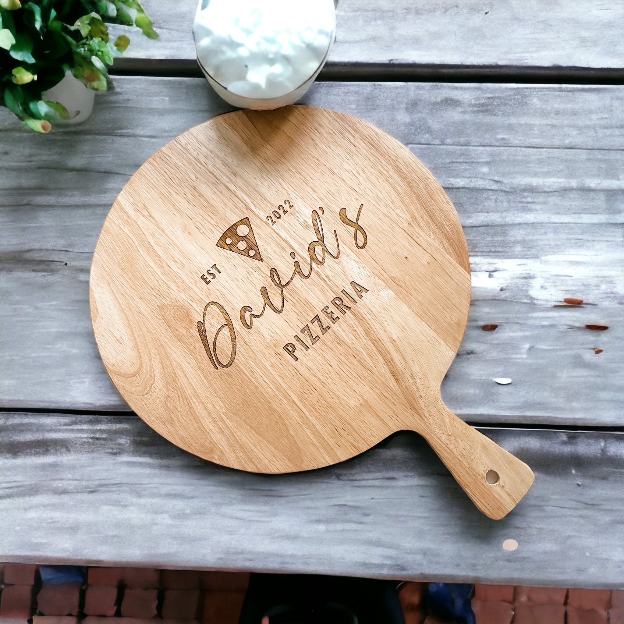 Men's Personalised Pizza Board