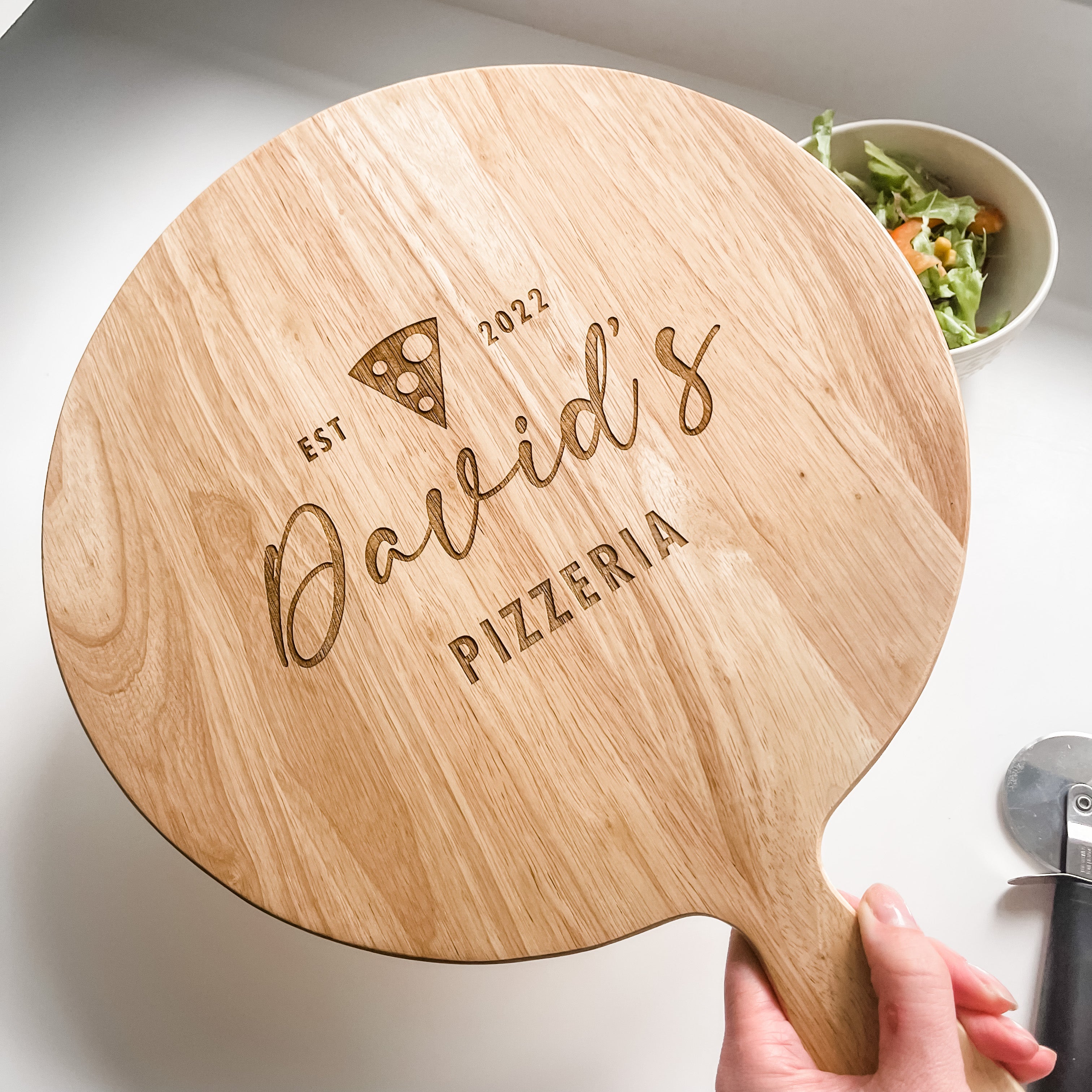 Men's Personalised Pizza Board