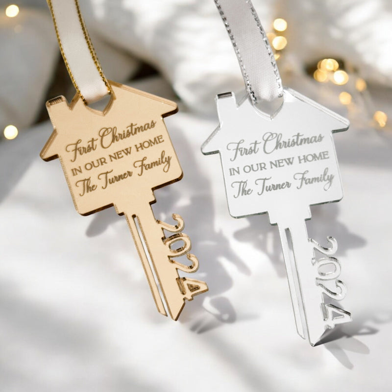 Our First Christmas Together Bauble – Personalised Couple Ornament