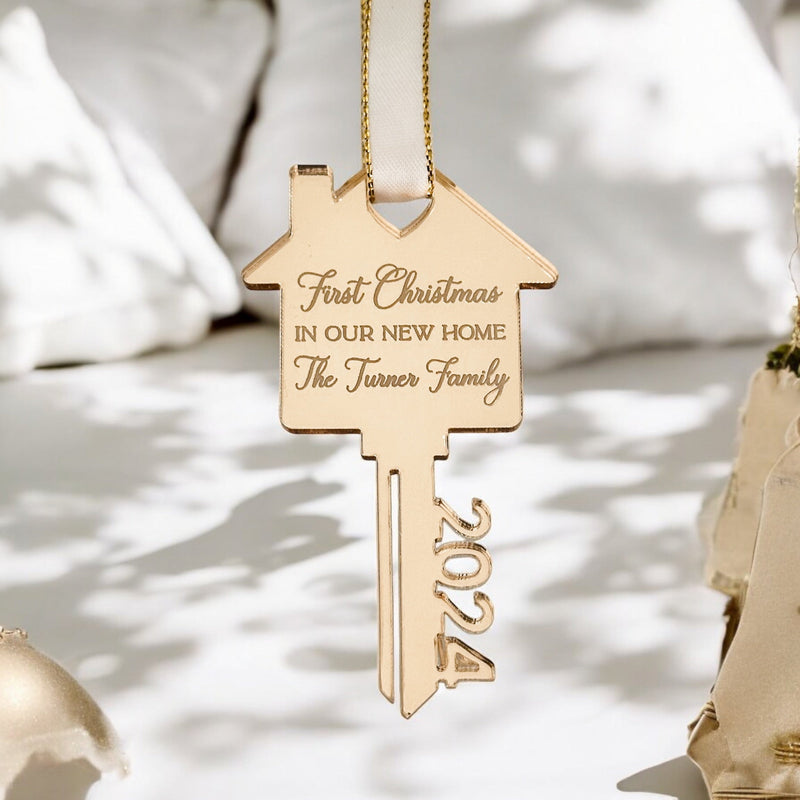 Our First Christmas Together Bauble – Personalised Couple Ornament