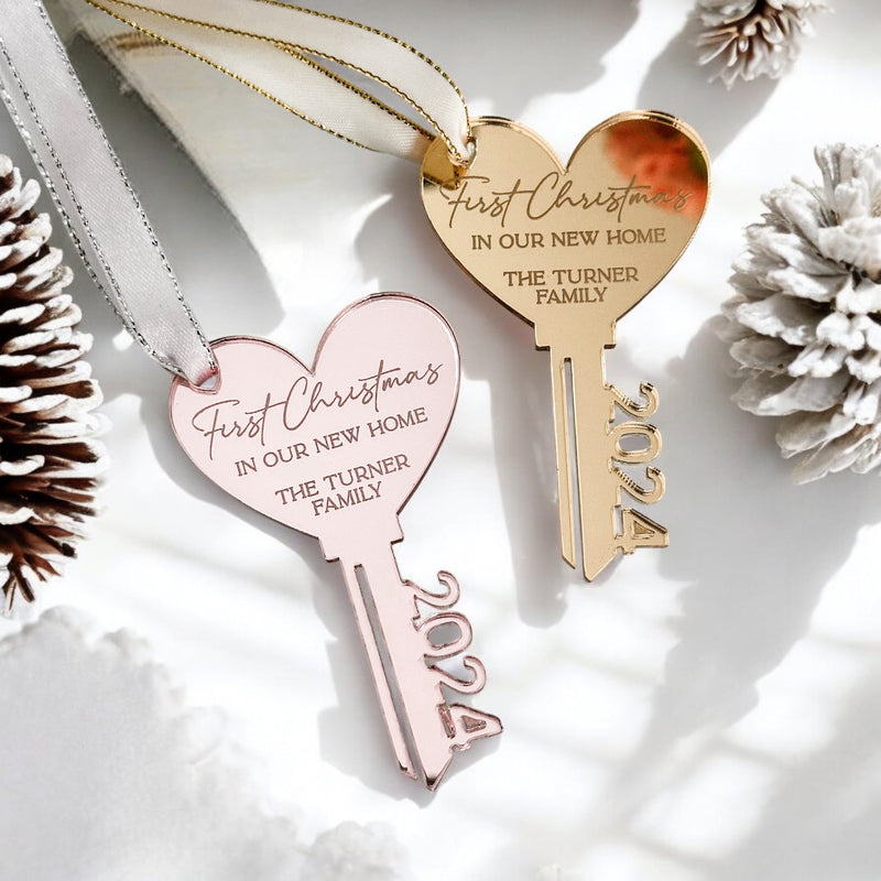 Our First Christmas Together Bauble – Personalised Couple Ornament