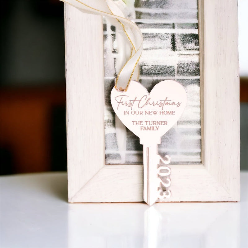 Our First Christmas Together Bauble – Personalised Couple Ornament
