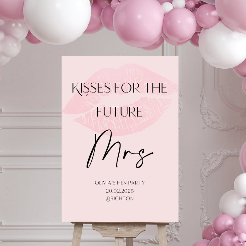 Personalised Event Sign – Hen Party Personalised Welcome Sign
