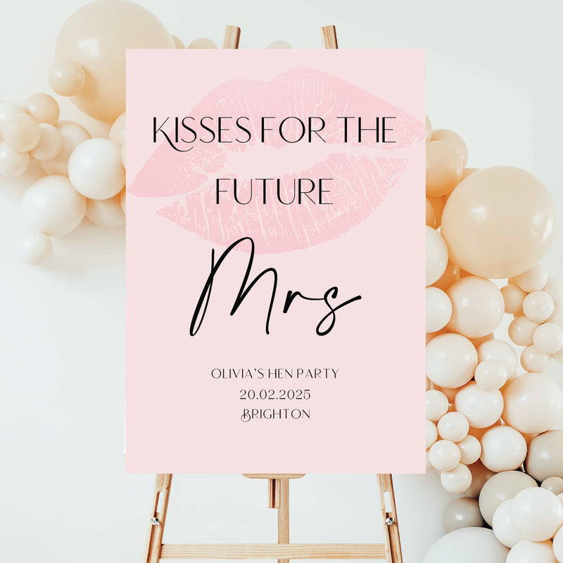 Personalised Event Sign – Hen Party Personalised Welcome Sign
