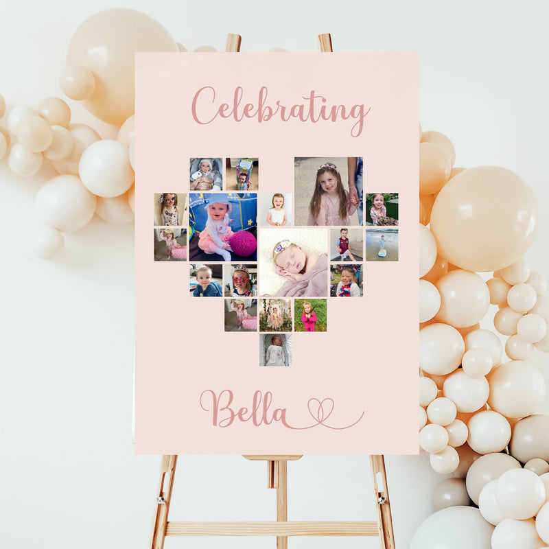 Personalised Event Sign – Birthday Party/Christening Photos