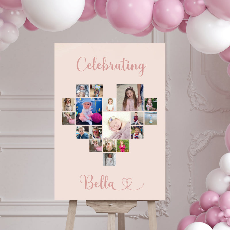 Personalised Event Sign – Birthday Party/Christening Photos