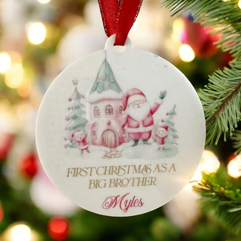 Our First Christmas Together Bauble – Personalised Couple Ornament