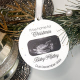 Baby’s First Christmas Bauble – Personalised Keepsake Ornament
