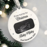 Baby’s First Christmas Bauble – Personalised Keepsake Ornament