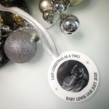 Baby’s First Christmas Bauble – Personalised Keepsake Ornament
