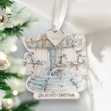 Baby’s First Christmas Bauble – Personalised Keepsake Ornament