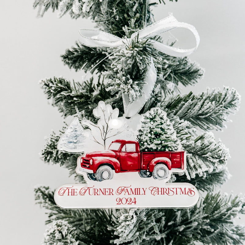 Family Personalised Christmas Bauble