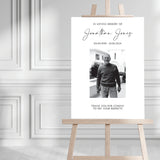 Personalised Photo Memorial Sign