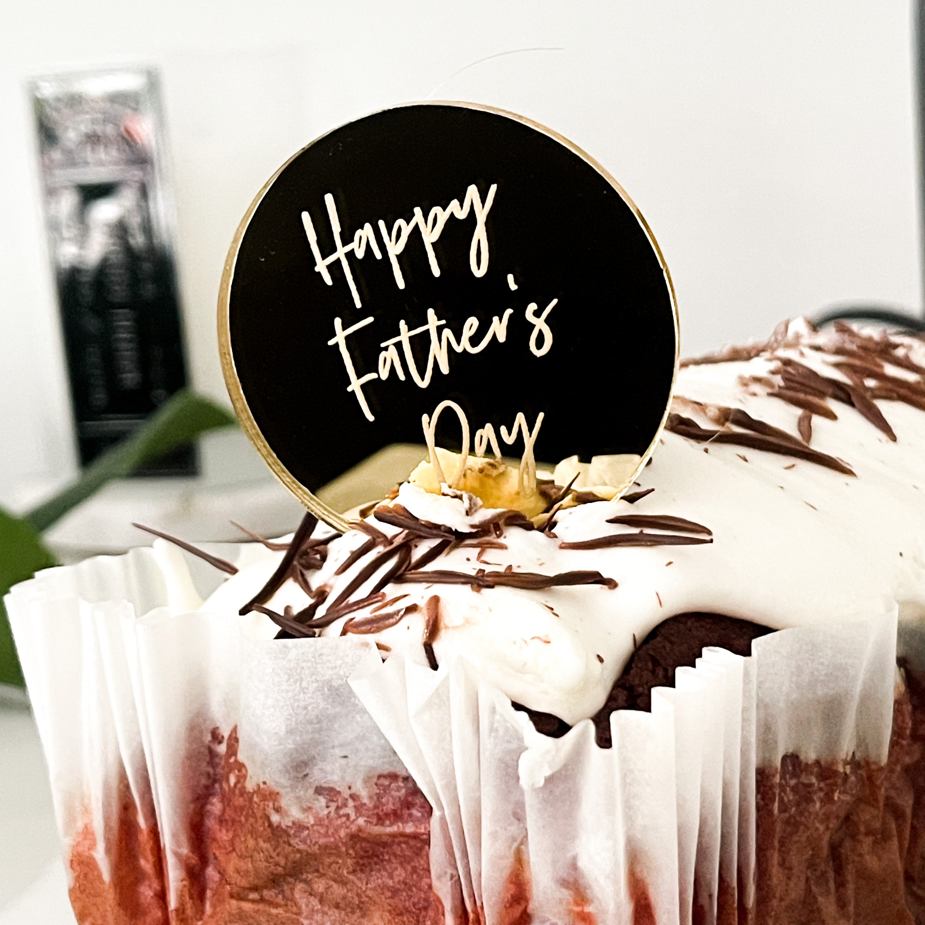 Happy Father's Day Cake Charm