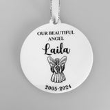 Personalised Memorial Keepsake Ornament
