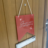Luxury Personalised Christmas Door Wreath 