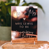 Personalised Bride To Be Gift Box