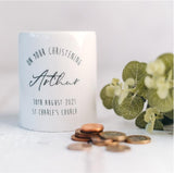 Personalised Christening Money Box