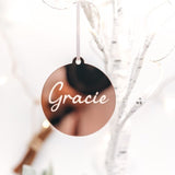 Children's Personalised Christmas Tree Decorations