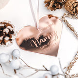 1st Christmas As My Nanny Bauble