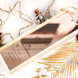 Luxury Personalised Christmas Wine Bottle Box