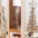 Luxury Personalised Christmas Wine Bottle Box
