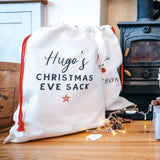 Children's Personalised Christmas Eve Sack