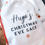 Children's Personalised Christmas Eve Sack
