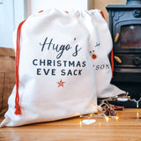 Children's Personalised Christmas Eve Sack