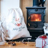 Baby's 1st Christmas Personalised Santa Sack