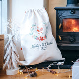 Baby's 1st Christmas Personalised Santa Sack