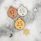 Advent Calendar Gift Tags - Set of 25