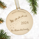 Family Keepsake Christmas Bauble