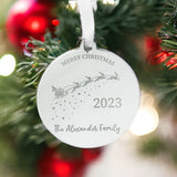 Family Keepsake Christmas Bauble