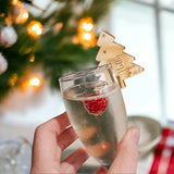 Christmas Tree Personalised Drinks Charms