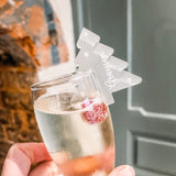 Christmas Tree Personalised Drinks Charms