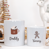 Family Personalised Christmas Mugs