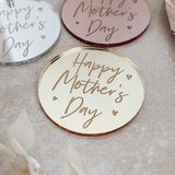 Happy Mother's Day Cake Charm, Cupcake Topper or Gift Tag