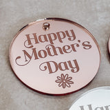 Happy Mother's Day Cake Charm, Cupcake Topper or Gift Tag