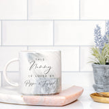 Nanny, Grandma Personalised Marble Mug