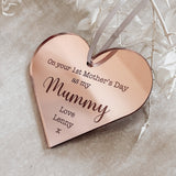 First Mother's Day Personalised Hanging Tag