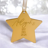 1st Eid Personalised Mirror Hanging Tag