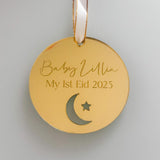 Baby's 1st Eid Personalised Mirror Hanging Tag