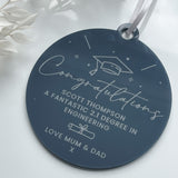 Graduation Congratulations Personalised Hanging Tag