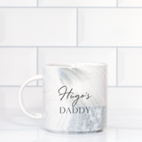 Personalised Daddy Marble Mug