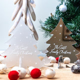 Christmas Tree 3D Personalised Family Decoration