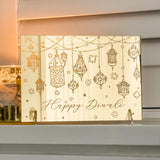 Happy Diwali Welcome Sign