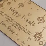 Diwali Personalised Welcome Sign
