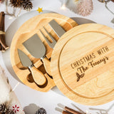 Family Personalised Cheese Board Box Set